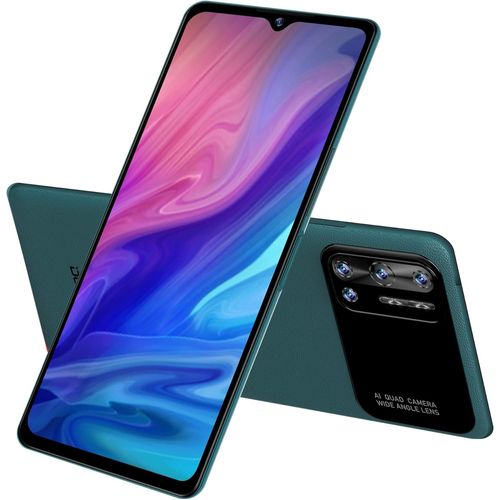 N40 Pro Android 11 Smartphone Dbloqu, Octa-Core 6Go+128Go, 6,52 '' Hd+ Telephone Portable, Batterie 6380Mah, Camra Quatre 20Mp, Camra Frontale 18Mp, Empreinte Digitale Dual Sim Gps Vert