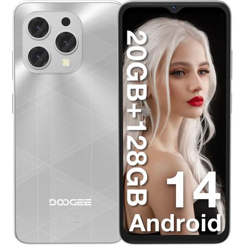 N55 Plus Telephone Portable 20Gb Ram+128Gb Rom(Tf 1Tb) Android 14 Smartphone Pas Cher, cran 6.56