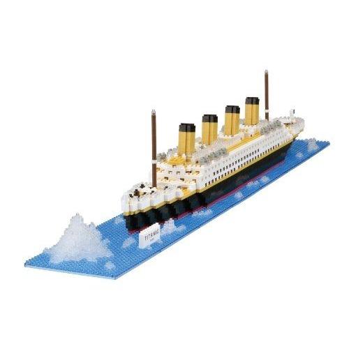 Nanoblock Titanic 3d Puzzle Nb-021 1800 Pices