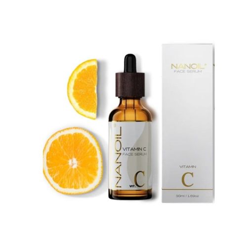 Srum Pour Le Visage  La Vitamine C Nanoil Vit. C Face Serum 50ml - Srum Pour Le Visage Eclaircissant, Illuminateur Et Anti-ge