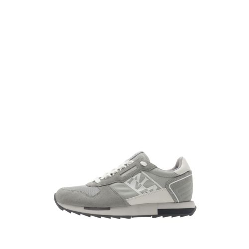 Napapijri Homme Baskets De Course En Daim Et Nylon Gris Clair Np0a4hl8-H97-11 - 44
