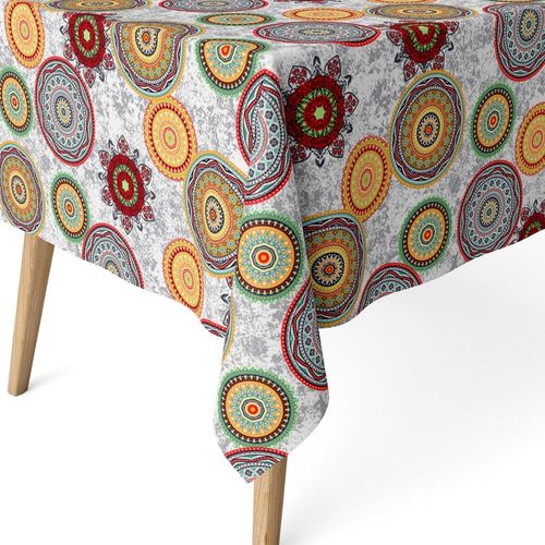 Nappe Anti-Taches Pour Table Rectangulaire Taille 220 X 140 Cm-Nappe Anti-Taches Au Toucher Extra-Douce Et Impermable,Couleur Verte