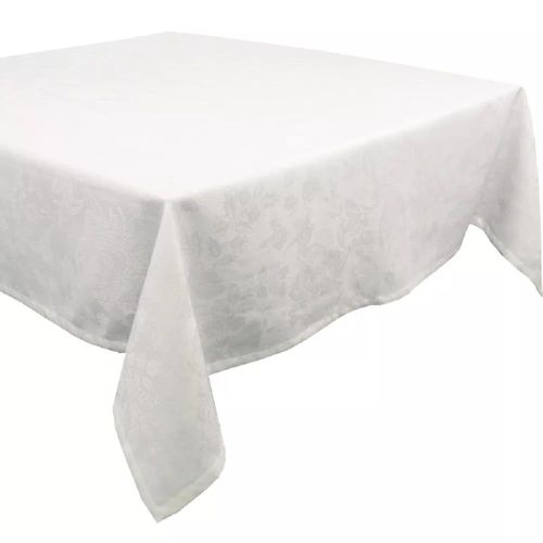Nappe Antitache Mtis Lin & Coton Blanc 174x304 Cm