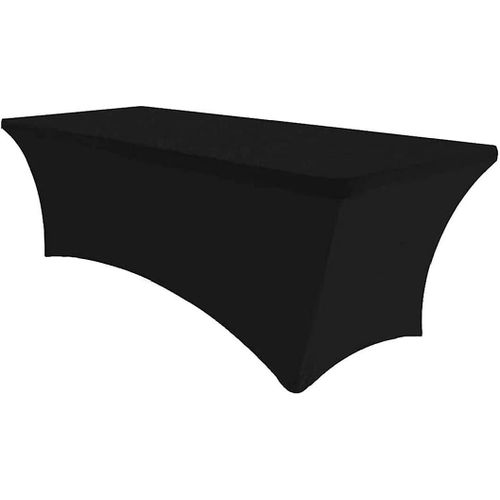 Nappe Extensible Rectangulaire En lasthanne - Protection De Table Pour Table Pliante, Mariage, Bar, Banquet Ou FteTaille244*76*74cm