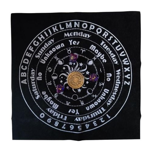 Nappe Pour Cartes De Tarot, 11.81 X 11,81in, Pour La Propagation De 12 Constellations, En Tissu De Modification, Fournitures Wicca