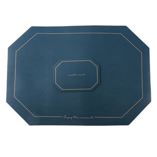 Napperon De Table En Cuir Thermo-Isolant, Antidrapant, Simple, Nouveau, Dessous De Plat, Pour Table  Manger