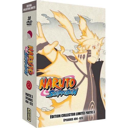 Naruto Shippuden - Intgrale Partie 3 - dition Collector Limite A4 de Hayato Date