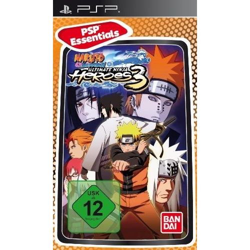 Naruto Shippuden - Ultimate Ninja Heroes 3 - Essentials [Import Allemand] [Jeu Psp]