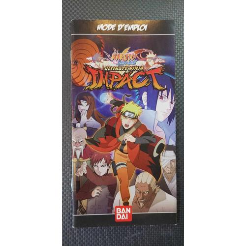 Naruto Shippuden Ultimate Ninja Impact - Notice Officielle Psp - Sony