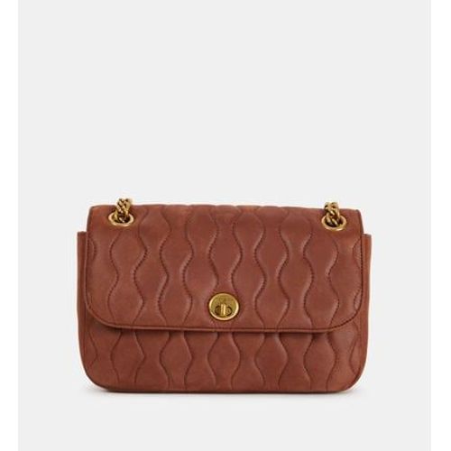Nat & Nin - Sac Besace Grace En Cuir  - Marron