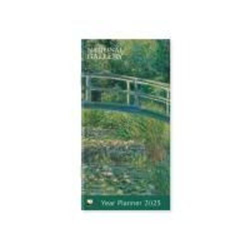 National Gallery: Monet, The Water-Lily Pond 2025 Year Planner - Month To View    Format Reli 