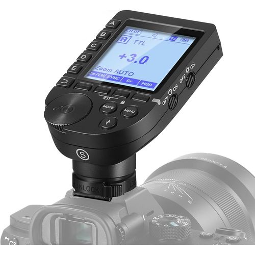 NEEWER Dclencheur de Flash sans Fil QPRO-S TTL amlior Compatible avec Sony 1/8000s HSS cran Inclin Design 5 Groupe 9 Fonctions Personnalisables pour Q4 Q3 Z1 Z760 NW420 NW665 S101-300W/400W Pro