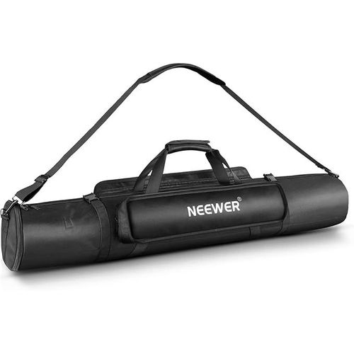 NEEWER tui de Transport pour trpied, Sac en Nylon impermable Robuste avec poignes et bandoulires, tui Compact avec Fermeture clair sur Toute la Longueur, Poche extrieure pour Support