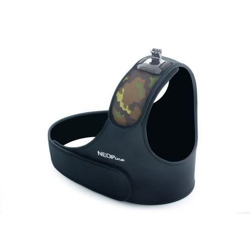 NEOpine Harnais Sangle Fixation Epaule Poitrine Camo Vert pour Camra GoPro