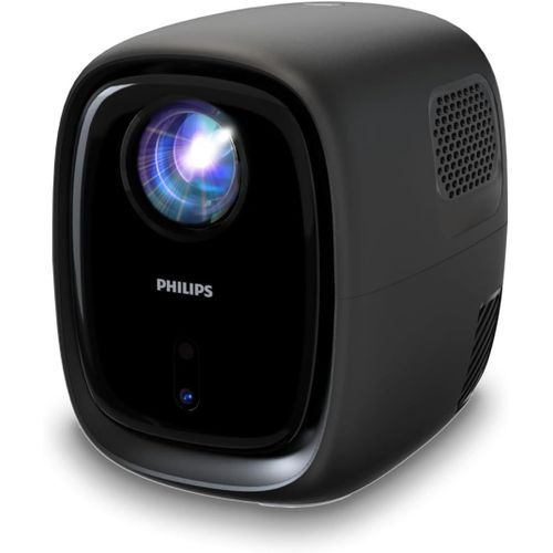 Neopix 130, Vidoprojecteur Home cinma, Correction d'image avance, Full HD 720p, Source Lumineuse LED avance, Mode Miroir Wi-FI, Son Stro, Systme d'exploitation connect, Noir