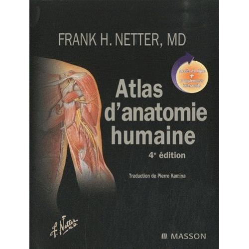 Atlas D'anatomie Humaine   de Netter Frank Henry  Format Beau livre 