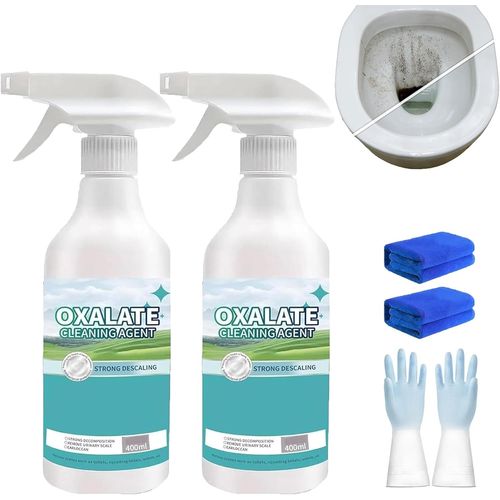 Nettoyant  L'acide Oxalique, Nettoyant Multi-Usages  Haute Concentration Pour Toilettes, Nettoyants Antitaches  L'acide Oxalique, Nettoyants Wc  L'acide Oxalique Trs Efficaces