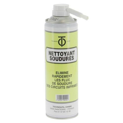 Nettoyant Flux Soudure De Circuits Imprims 400ml Net 60395 Pour Outillage