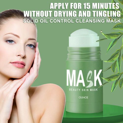 Nettoyant Pour Le Visage  L'argile De Th Vert, Supporter Ficateur En Profondeur, Dissolvant D'acn Et De Points Noirs, Nettoyage En Profondeur, Rtrcissement Des Pores