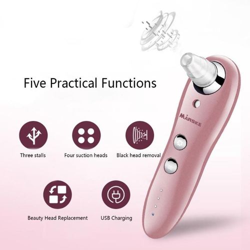Nettoyeur De Pores  Ultrasons Dissolvant De Points Noirs Aspirateur Electrique Retrait D'aspiration Nettoyage De Points De Pores Du Visage Soins De La Peau Du Visage
