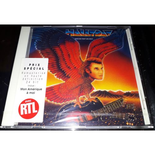Neuf Scelle Johnny Hallyday Tres Rare Cd Cristal 2000 Quelque Part Un Aigle