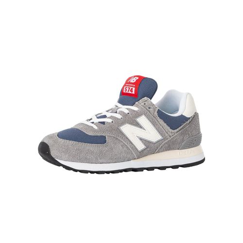 New Balance 574 Baskets En Daim, Gris - 42