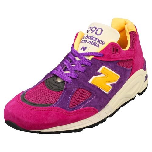 New Balance 990 Made In Usa Homme Baskets Mode Violet - 42 1/2