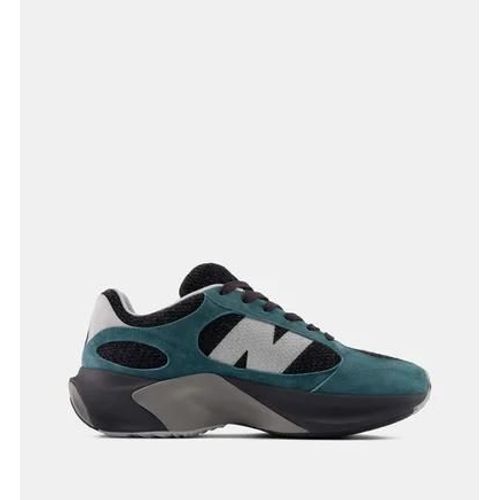 New Balance - Baskets Basses En Cuir Et Mesh - Bleu - 40