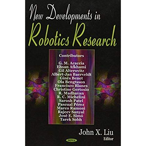 New Developments In Robotics Research    Format Reli 