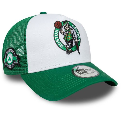 New Era A-Frame Mesh Trucker Cap - Sidepatch Boston Celtics