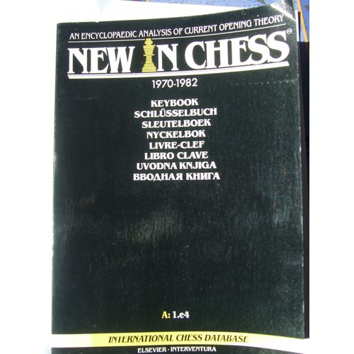 New In Chess An Encyclopaedic Analysis Of Current Opening Theory 1970 1982   de Bruno Parma