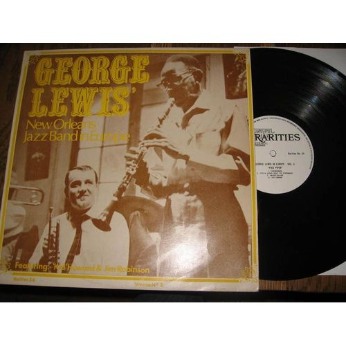 New Orleans  Jazz  Band  In  Europe  Vol 3 Pird  Piper - George Lewis (Howard Jim Robinson Joseph Robichaux Watkins Alcide
