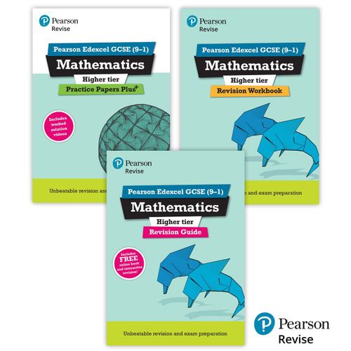 New Pearson Revise Edexcel Gcse Maths (Higher) Complete Revision & Practice Bundle - For 2026, 2027 Exams    Format Broch 