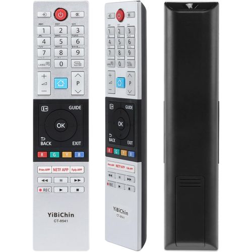 New Remote Control Ct-8541 Replace For Toshiba Hd Lcd Tv Compatible With 32L2863Db 55U5863Db 24D2863Db 49U6863Db 65U6863Db 24W2863Db - No Adjustment Required