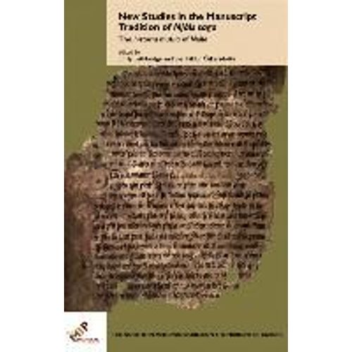 New Studies In The Manuscript Tradition Of Njls Saga    Format Reli 
