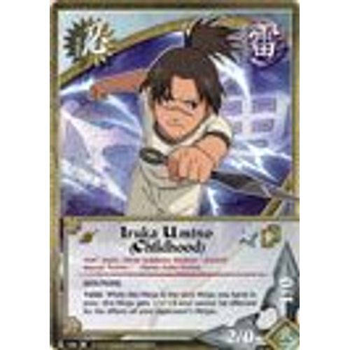 Ni 708 Iruka Umino (Childhood) (Solitude) Carte Naruto Shippuden Us