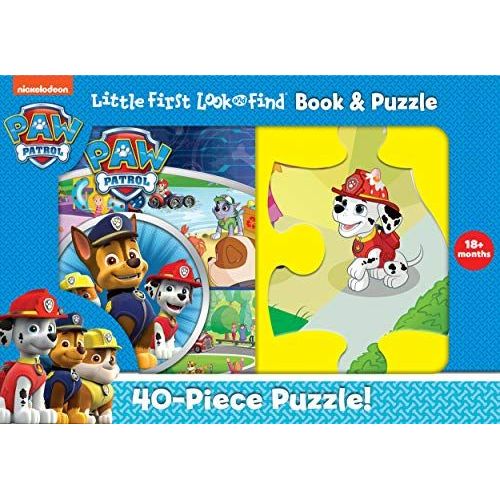 Nickelodeon Paw Patrol: Little First Look And Find Book & Puzzle    Format Broch 
