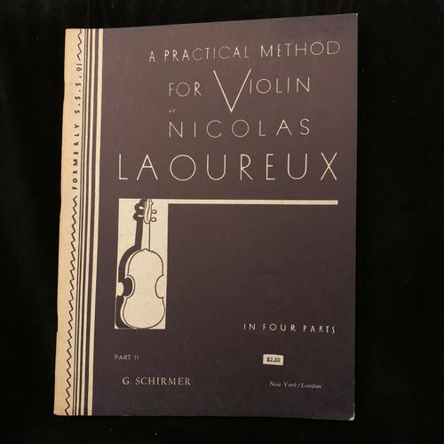 Nicolas Laoureux : A Practical Method For Violon Part 2 - Schirmer