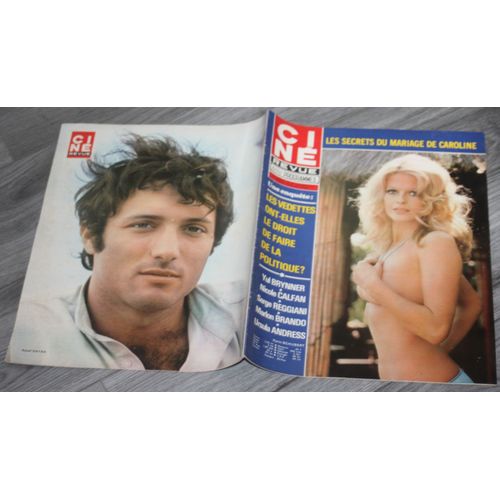 Nicole Calfan 5p/ Yul Brynner 2p/ Ursula Andress 4p/ Serge Reggiani 4p/ Sylvia Kristel 1p/ Karin Schubert Nue Poster / Marlon Brando 3p/ Claude Pieplu 1p/ Claire Maurier 1p/ 25