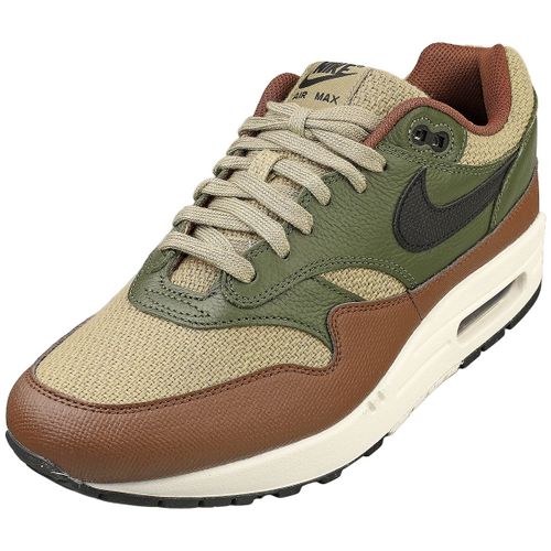 Nike Air Max 1 Ess Premium Noir Oliv Hommes - 42