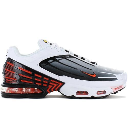 Nike Air Max Plus Tn Iii 3 - Hommes Sneakers Baskets Sneakers Chaussures Gris-Blanc Ck6715-101 - 44 1/2