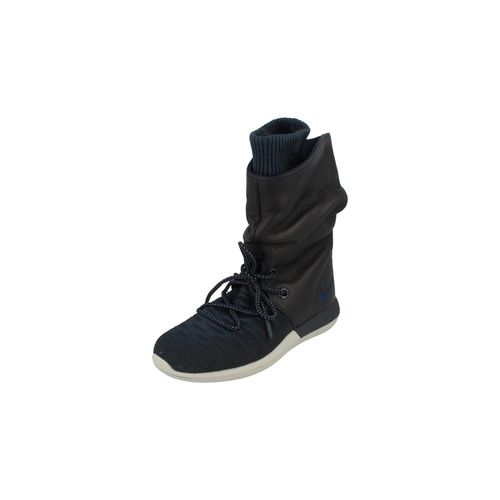 Nike Femme Roshe Two Hi Flyknit Trainers 861708 Boots 400 - 38 1/2
