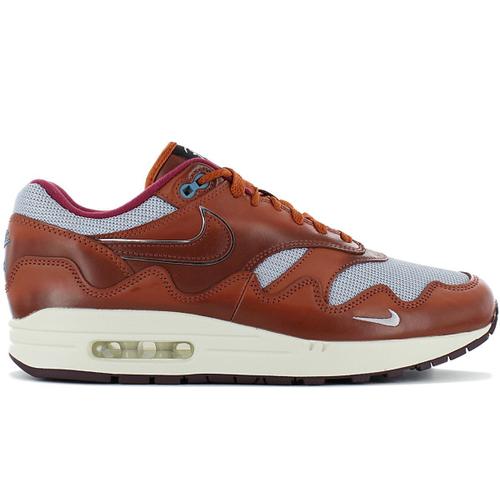 Nike X Patta - Air Max 1 - The Next Wave Dark Russett - Hommes Sneakers Baskets Sneakers Chaussures Do9549-200 - 42 1/2