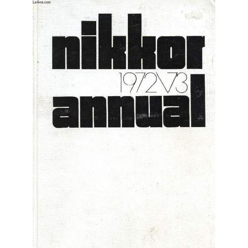 Nikkor Annual, 1972-73   de COLLECTIF  Format Reli 