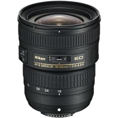 Nikon AF-S NIKKOR 18-35mm f/3.5-4.5G ED Objectif 35 mm Noir