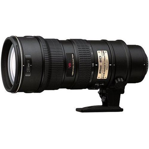 Nikon AF-S VR Zoom Nikkor ED 70-200mm F2.8G (SI) Noir