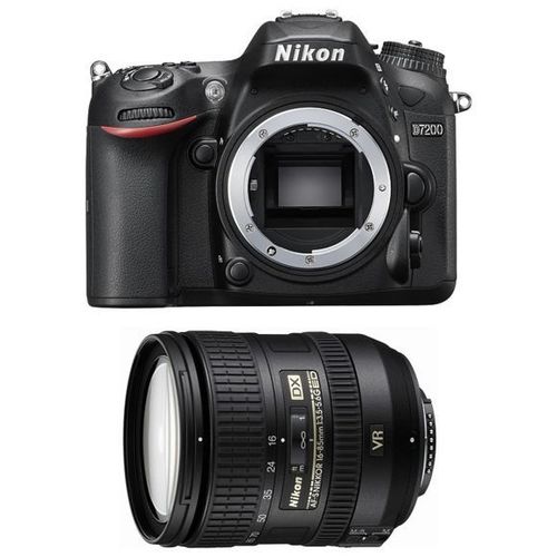 NIKON D7200 24 Mpix + Objectif AF-S 16-85MM F3.5-5.6G ED VR DX