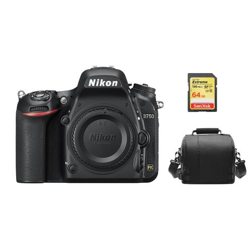 NIKON D750 Body + SD 64Go+ Sac
