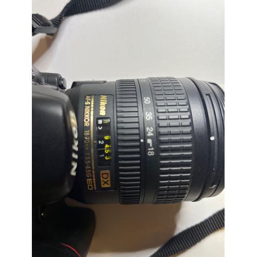 Nikon D80 10.2 mpix + Objectif DX SWM EDIF Aspherical diam 67