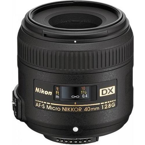 Nikon Micro-Nikkor AF-S DX Micro 40mm f/2.8 G monture Nikon F